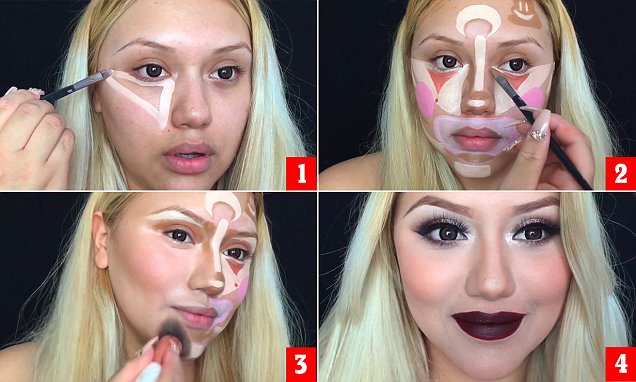 clown contouring