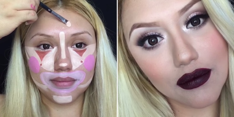 clown contouring1